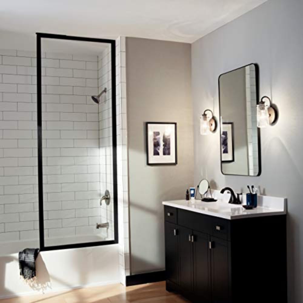 kichler-braelyn-wall-sconce-olde-bronze-clear-seeded-glass-1-light-model-45457oz image 4