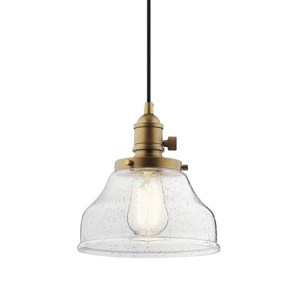 kichler-avery-8-5-1-light-bell-mini-pendant-with-clear-seeded-glass-in-chrome image 2