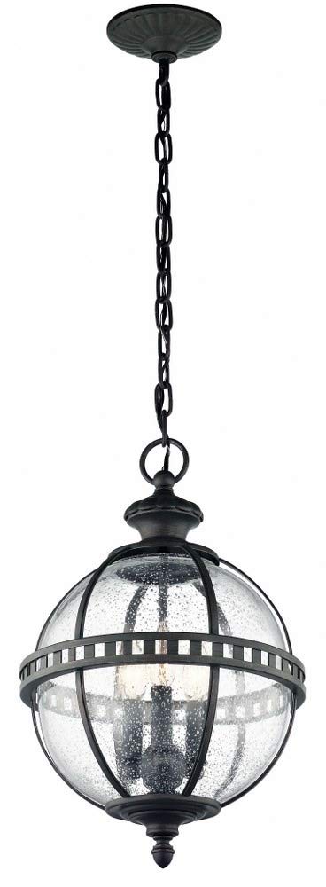 kichler-49603ld-three-light-outdoor-pendant-londonderry-finish image 2