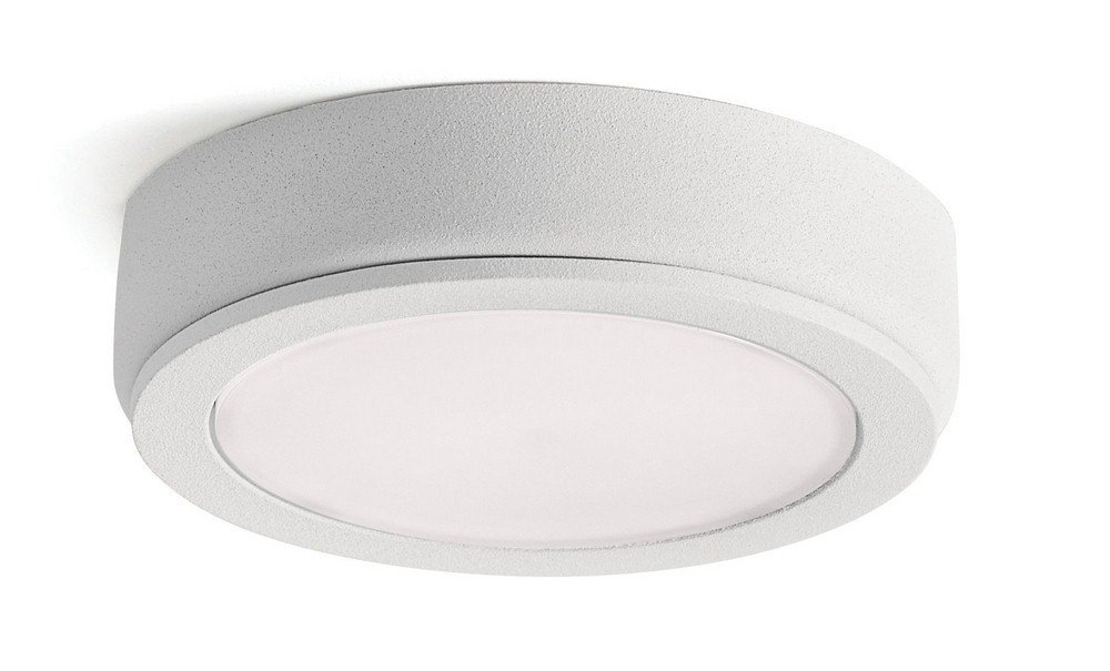 kichler-6d-series-24v-led-disc-light-in-textured-white-6d24v30wht image 2