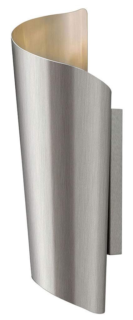 hinkley-surf-collection-2354ss-two-light-outdoor-wall-mount-stainless-steel image 1