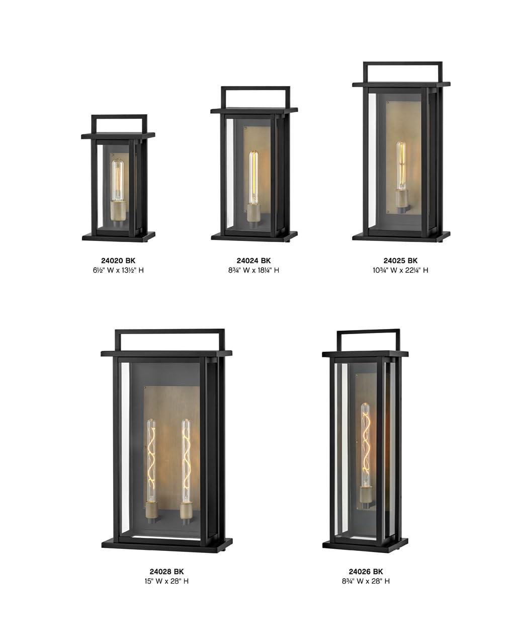 hinkley-langston-large-outdoor-wall-mount-lantern-black-with-burnished-bronze-re image 2