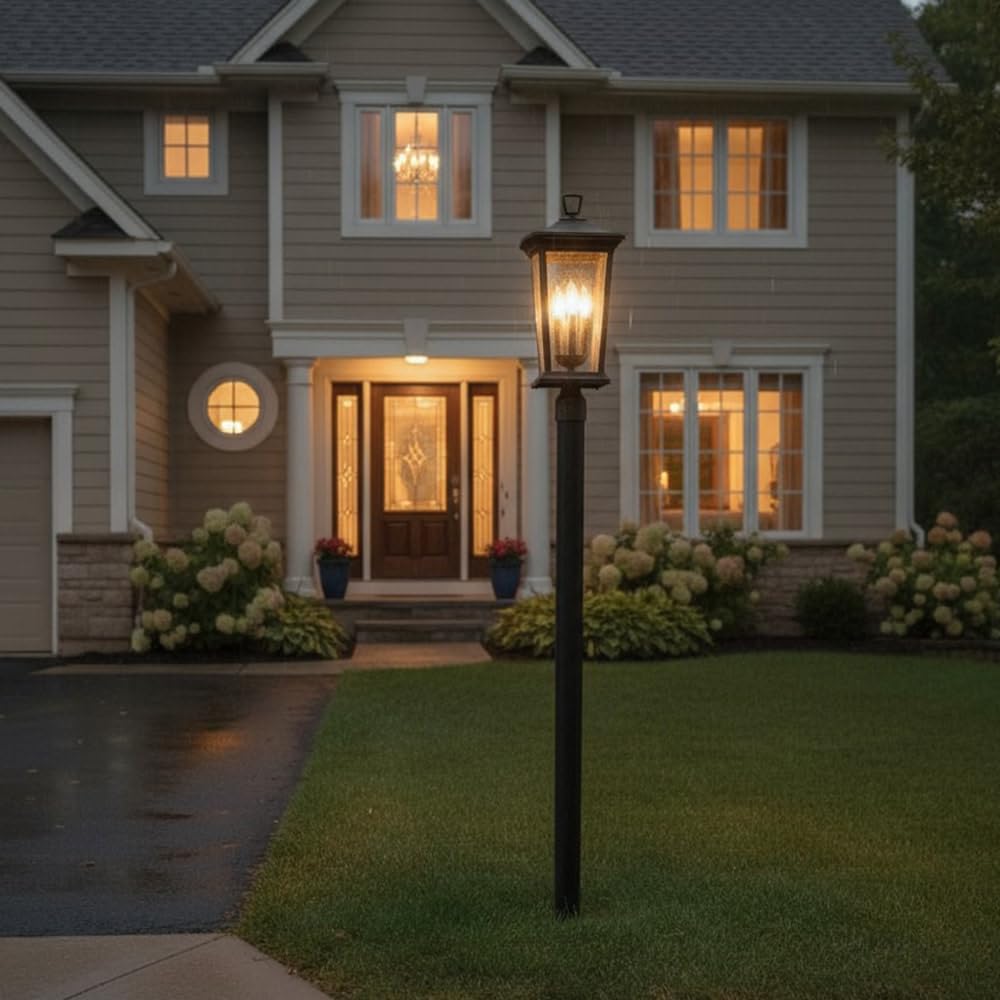 hinkley-bromley-three-light-12v-outdoor-post-mount-lantern-oil-rubbed-bronze image 3