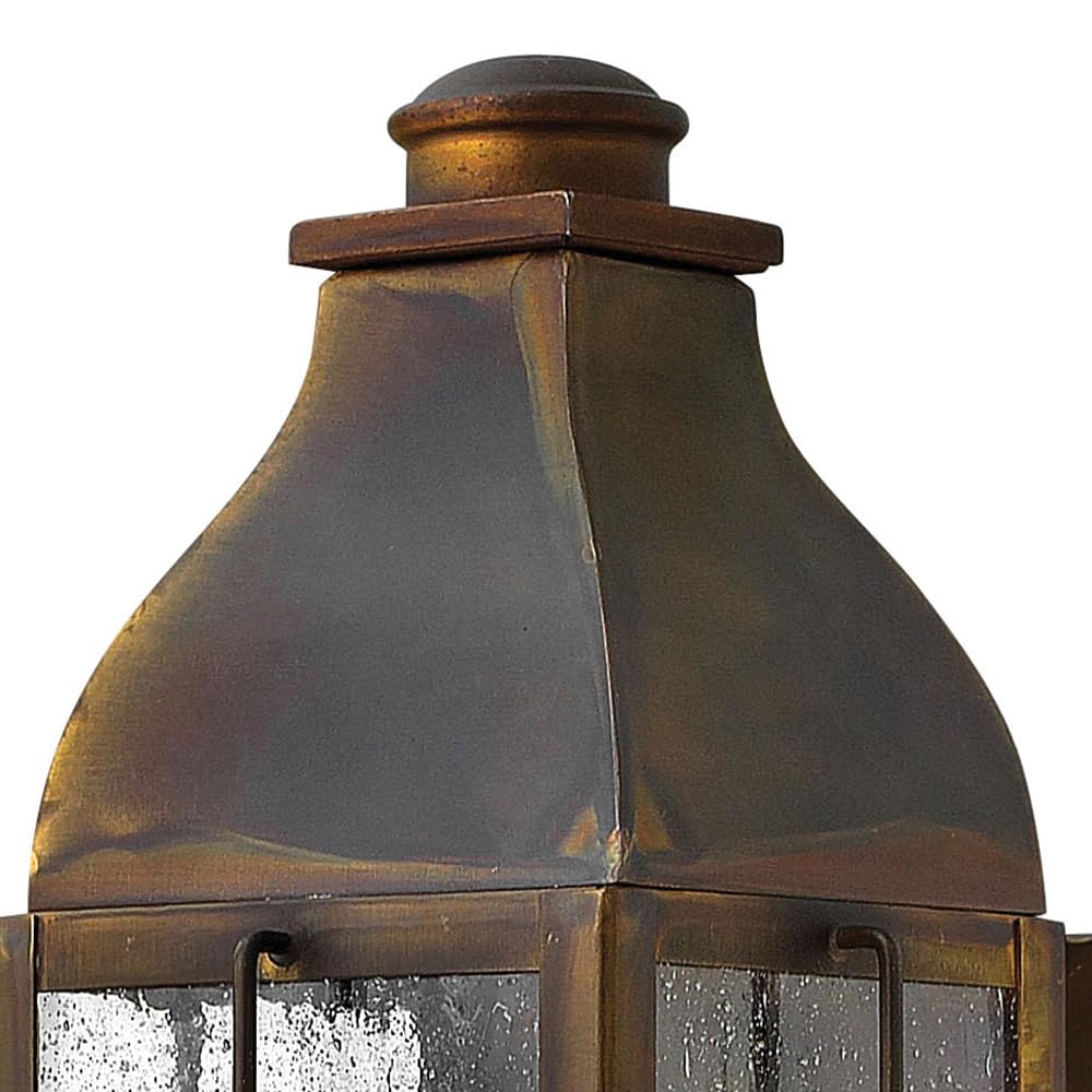 hinkley-bingham-one-light-small-outdoor-wall-mount-sienna-finish image 2