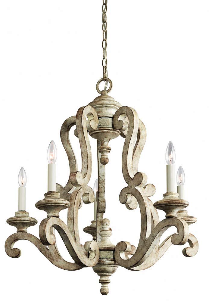 kichler-hayman-bay-5-light-chandelier-distressed-antique-white-finish-weathered- image 8