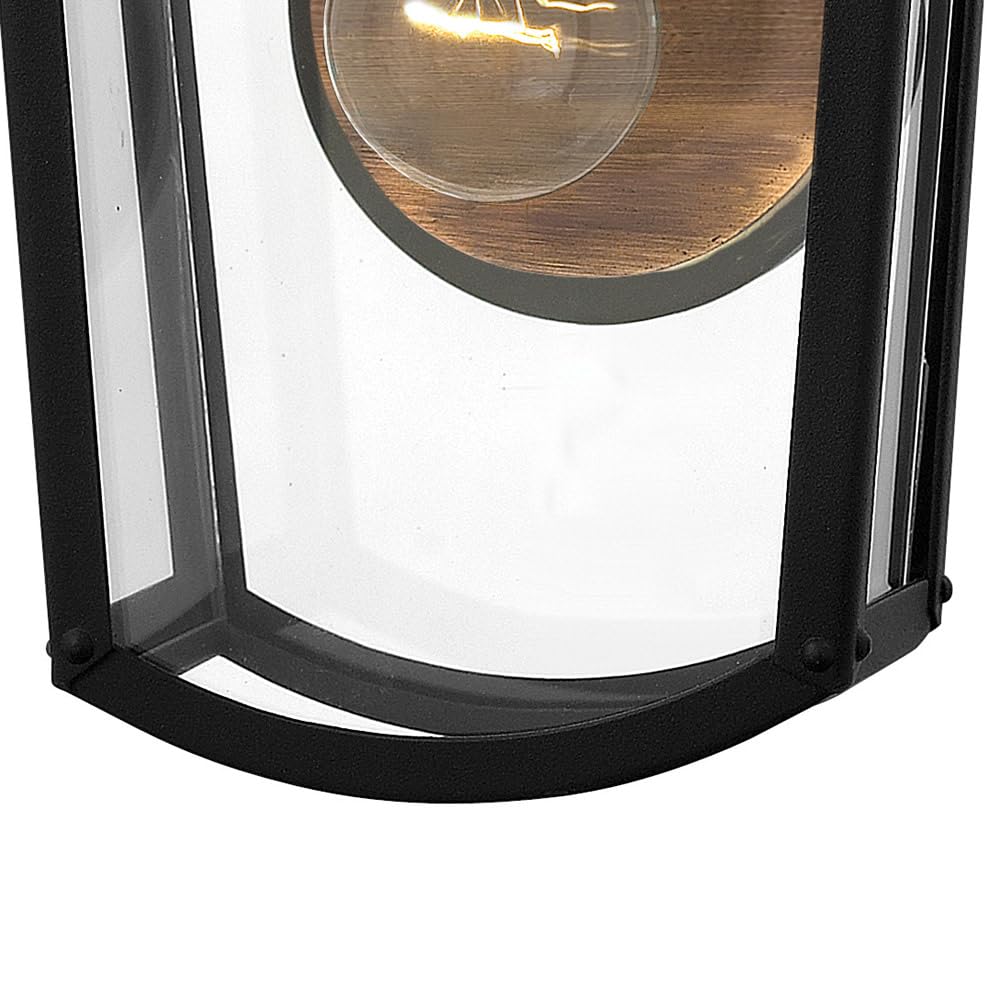 hinkley-burton-small-wall-mount-outdoor-lantern-black-finish-with-distressed-cop image 5
