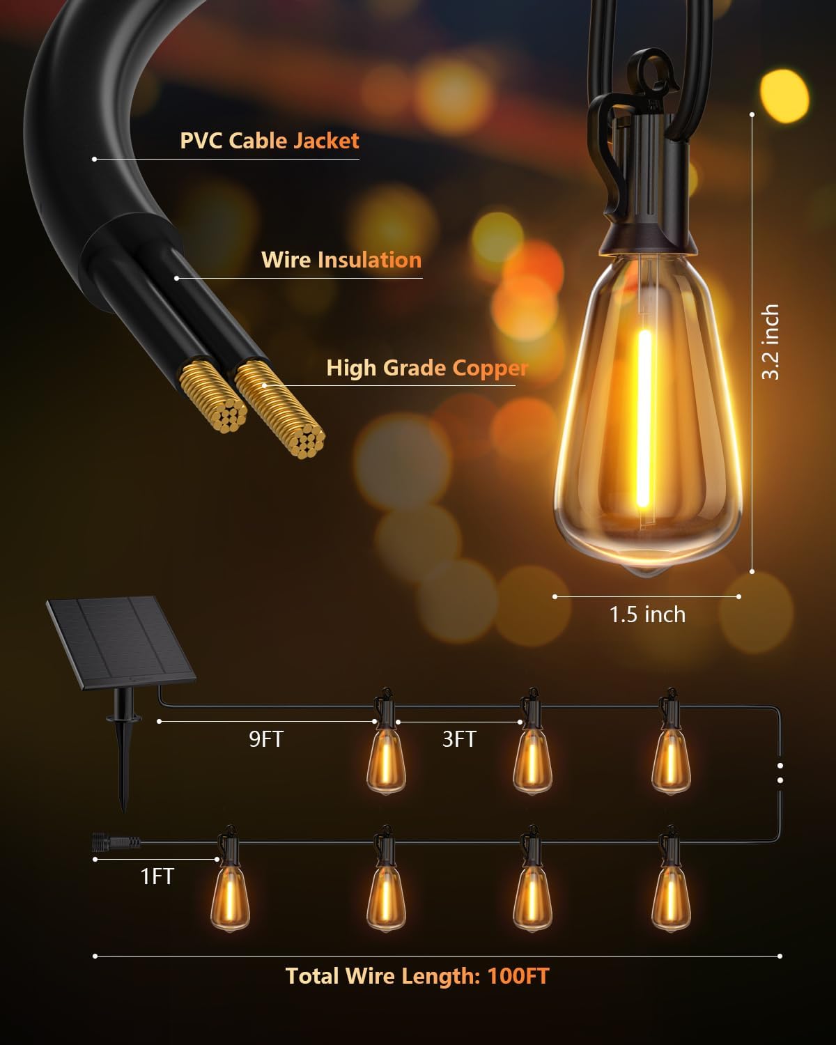 brightown-100ft-solar-string-lights-outdoor-waterproof-with-remote-31-1-led-shat image 6
