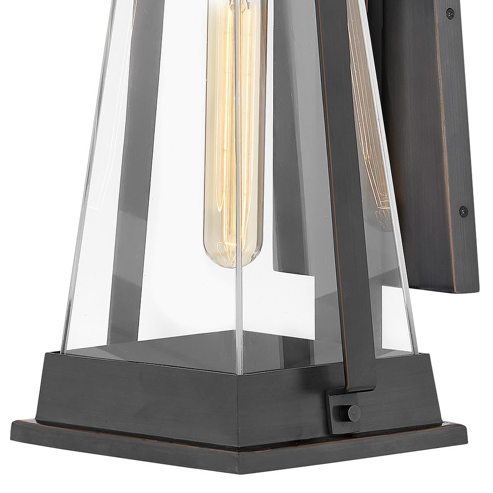 hinkley-arcadia-collection-one-light-medium-outdoor-wall-mount-aged-copper-bronz image 4