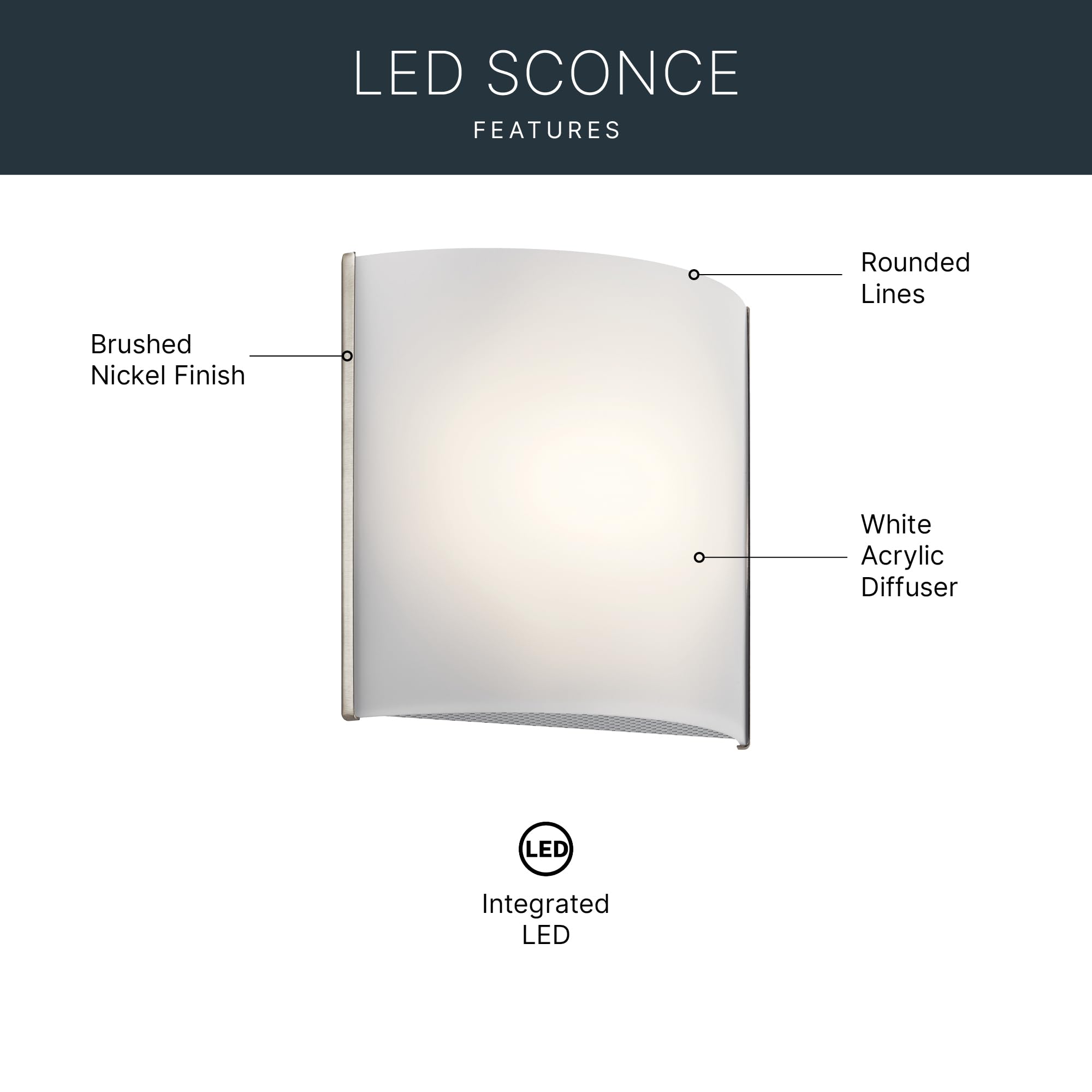 kichler-8-25-integrated-led-wall-sconce-brushed-nickel-3000k-ada-compliant-10797 image 3