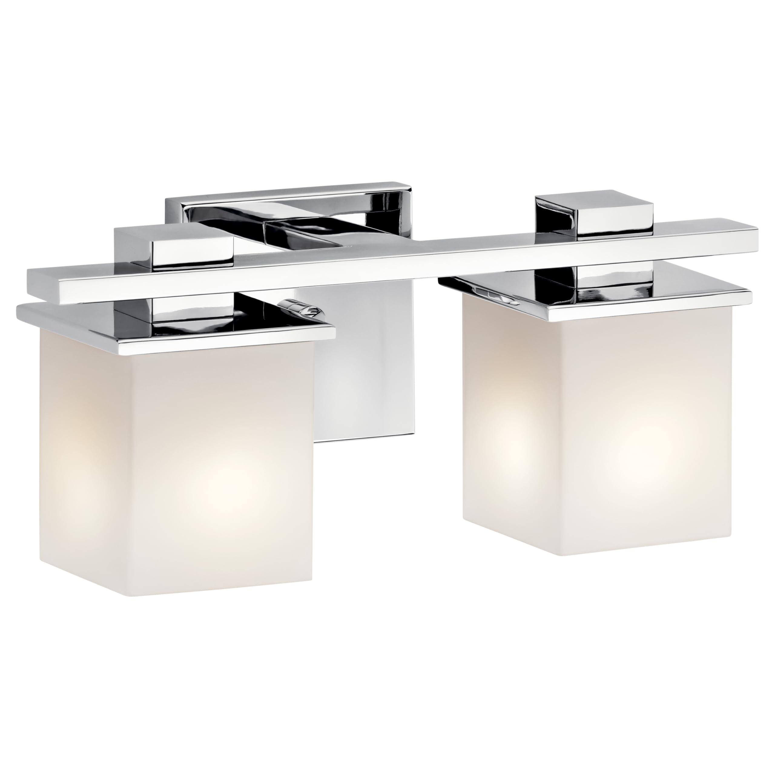 kichler-tully-2-light-chrome-bathroom-vanity-light-model-45150ch-with-satin-etch image 3