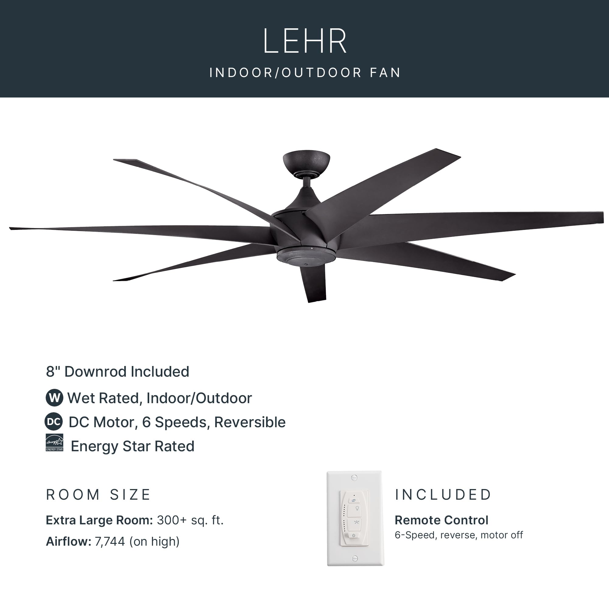 kichler-lehr-80-7-blade-ceiling-fan-in-distressed-black-model-310115dbk image 5