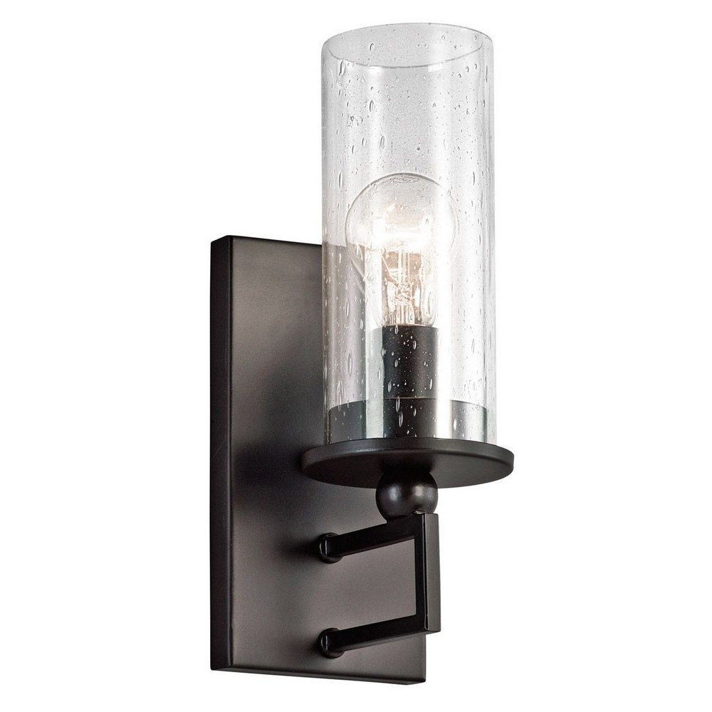 kichler-kayde-42126oz-1-light-wall-sconce-olde-bronze image 1