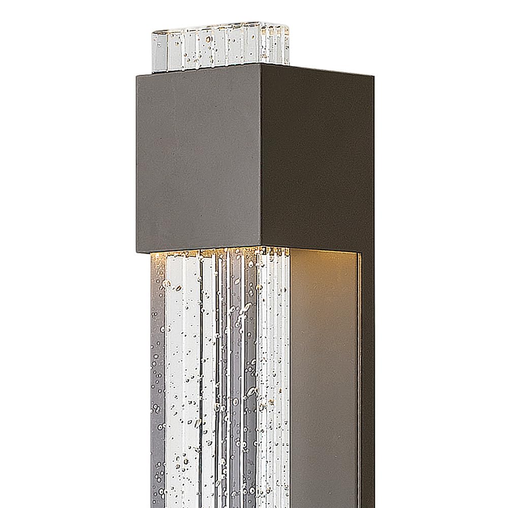 hinkley-glacier-medium-outdoor-wall-mount-12w-integrated-led-bronze-contemporary image 2