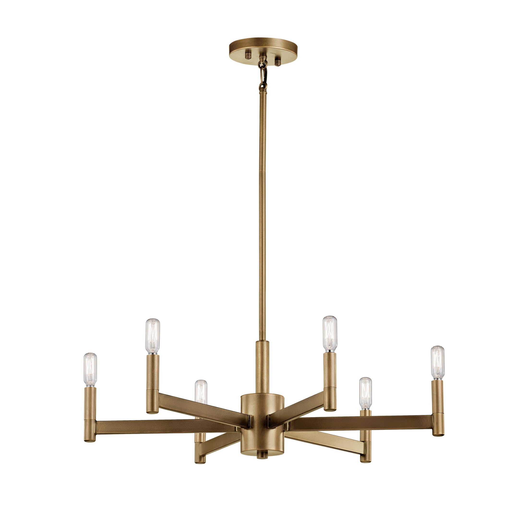 kichler-erzo-9-25-6-light-chandelier-in-brass-model-43859nbr image 1