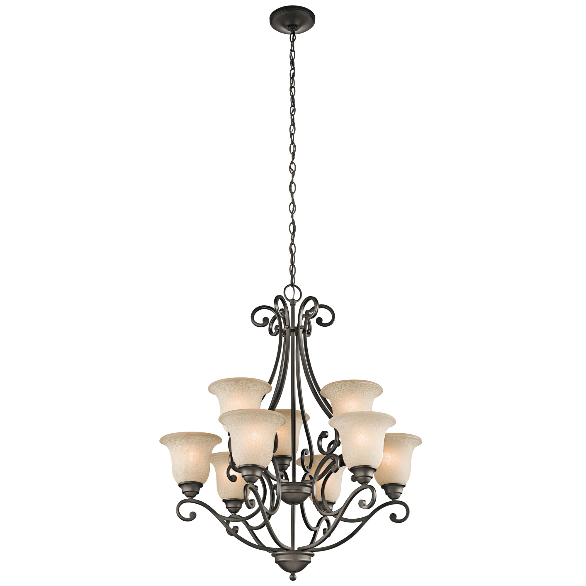 kichler-camerena-9-light-two-tier-chandelier-olde-bronze-43226oz-30-w-x-34-5-h-w image 1