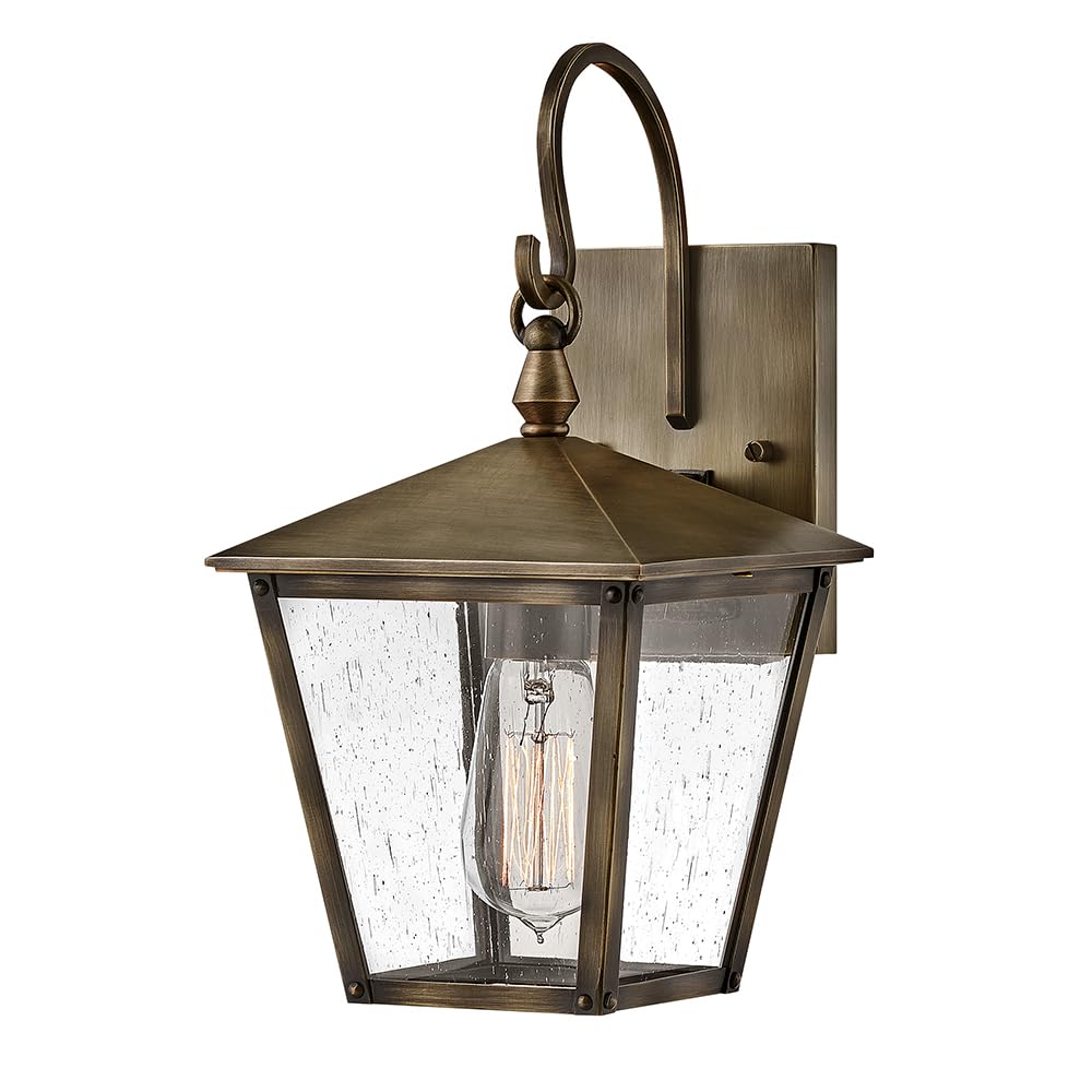 hinkley-huntersfield-medium-wall-mount-outdoor-lantern-burnished-bronze-finish image 1