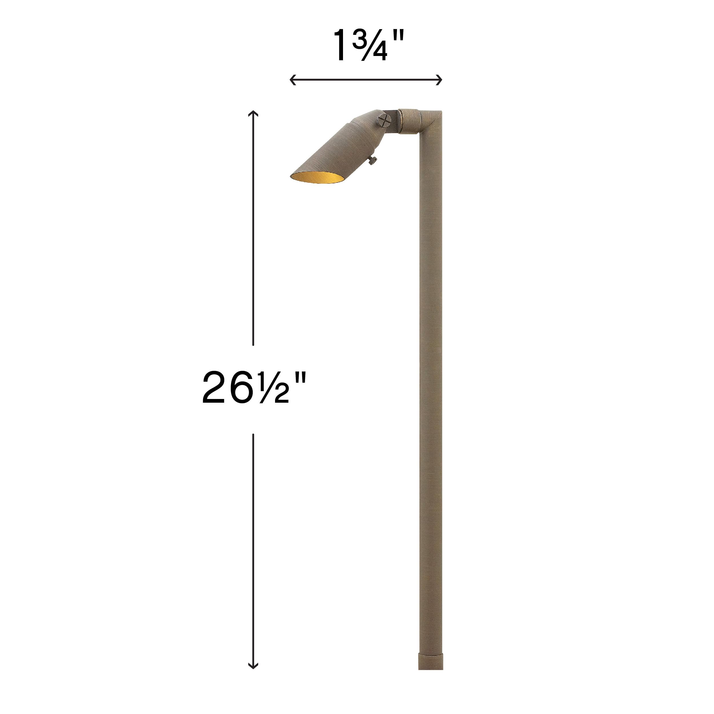 hinkley-hardy-island-12v-accent-spot-light-with-integrated-led-cast-brass-matte- image 4