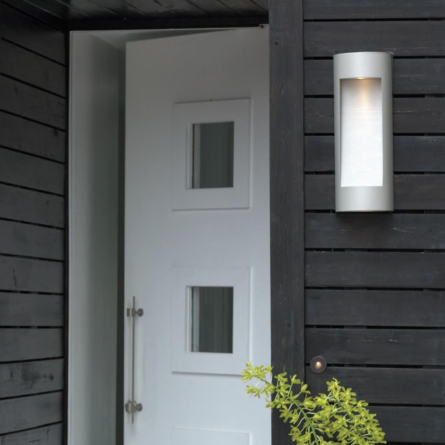 hinkley-1664tt-led-luna-two-light-outdoor-wall-mount-titanium-finish image 5