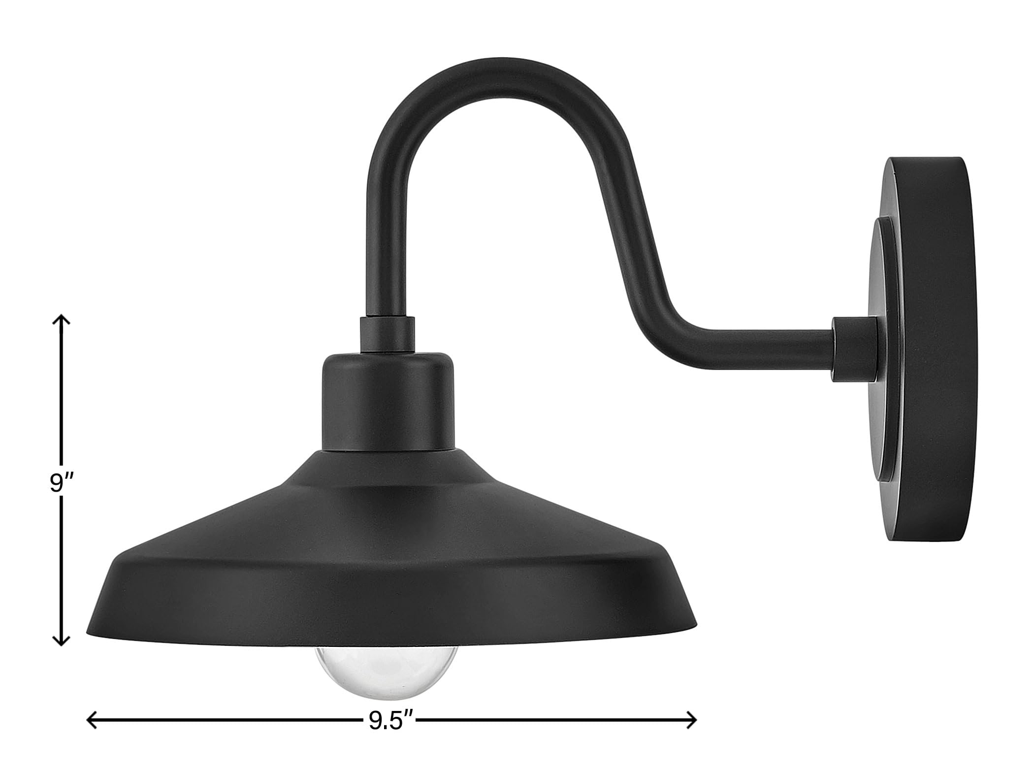 hinkley-forge-12076bk-small-outdoor-wall-mount-lantern-black-composite-material image 5