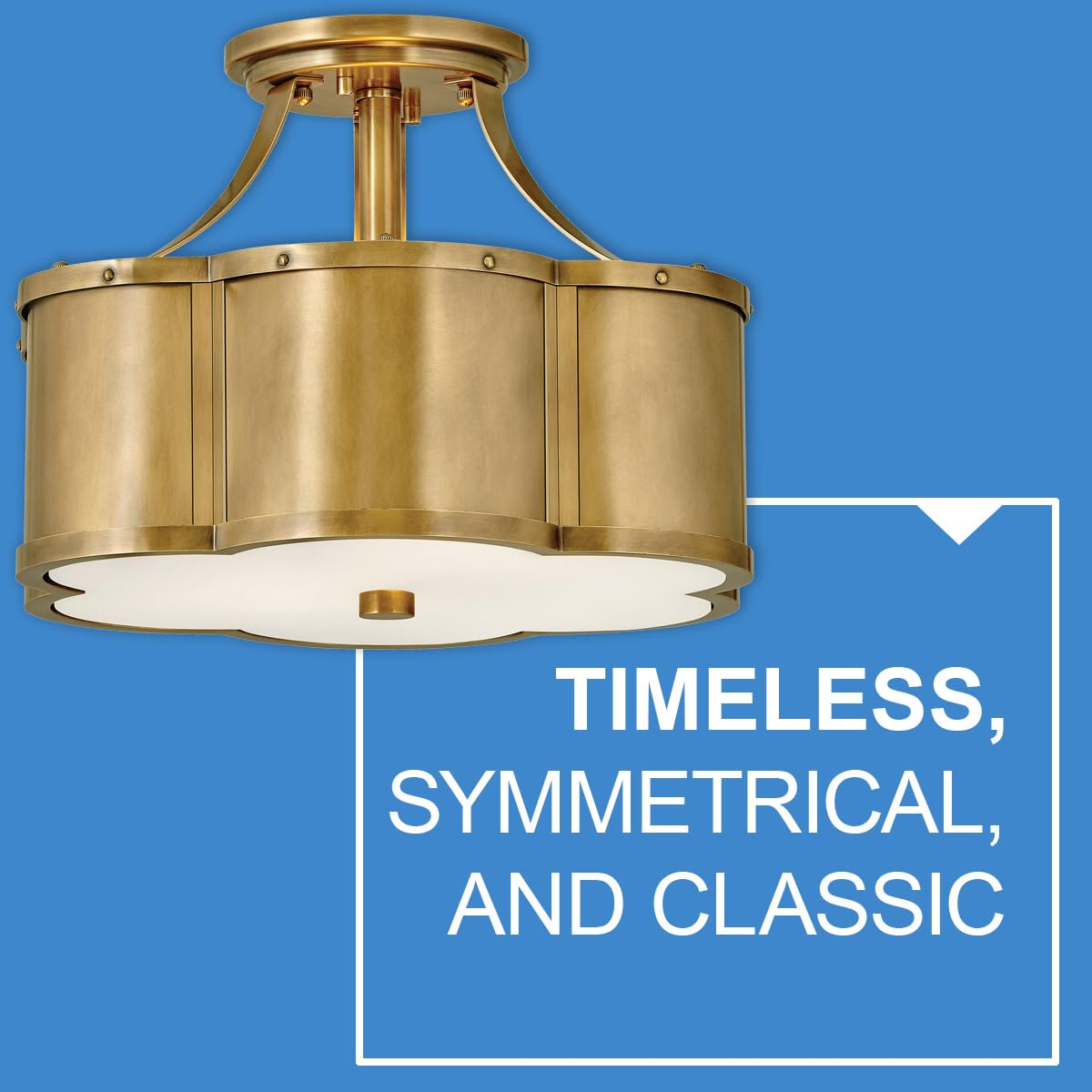 hinkley-chance-two-light-semi-flush-mount-heritage-brass-traditional-drum-style image 3
