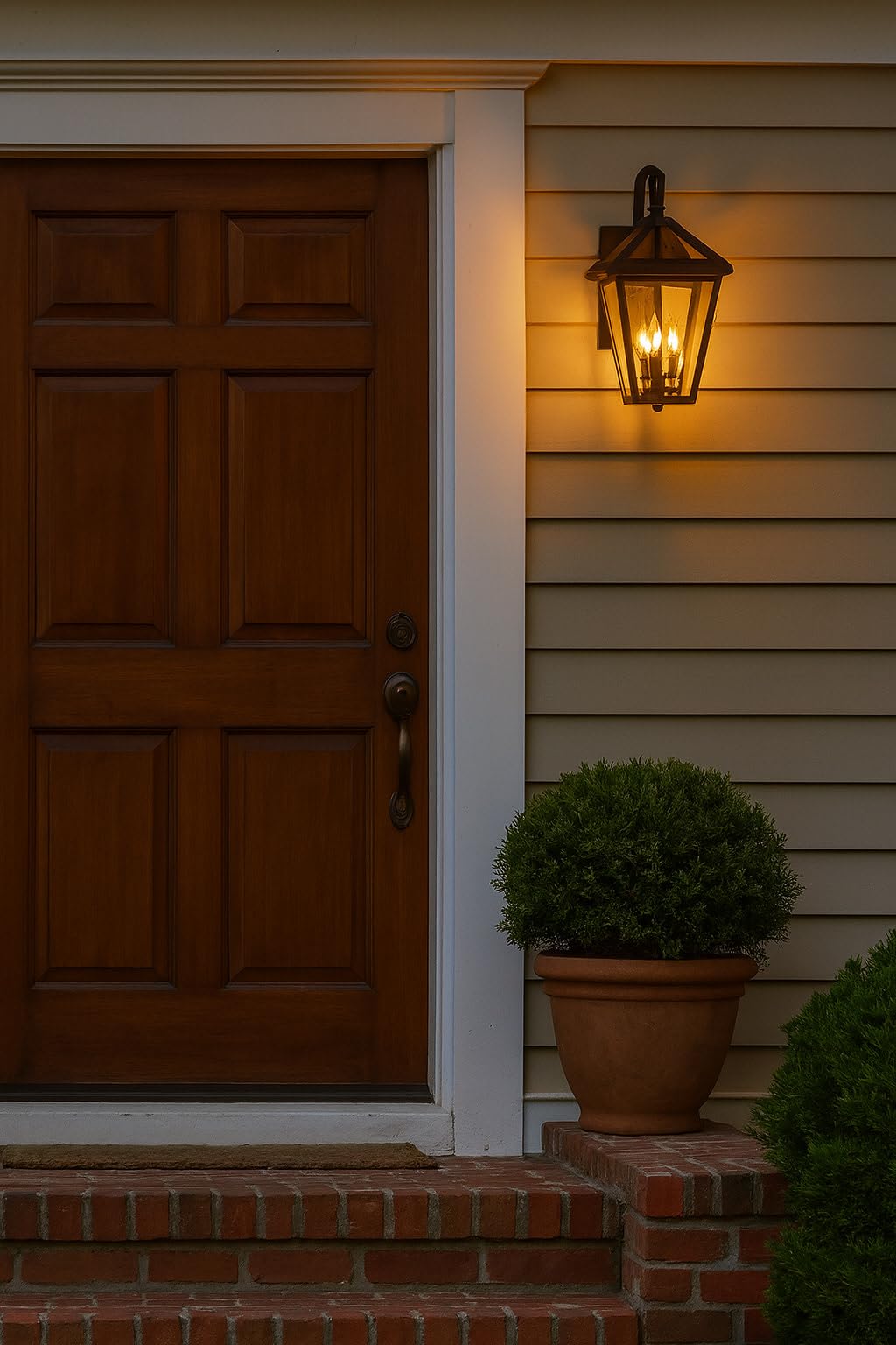 hinkley-alford-place-medium-wall-mount-lantern-museum-black-die-cast-aluminum image 6