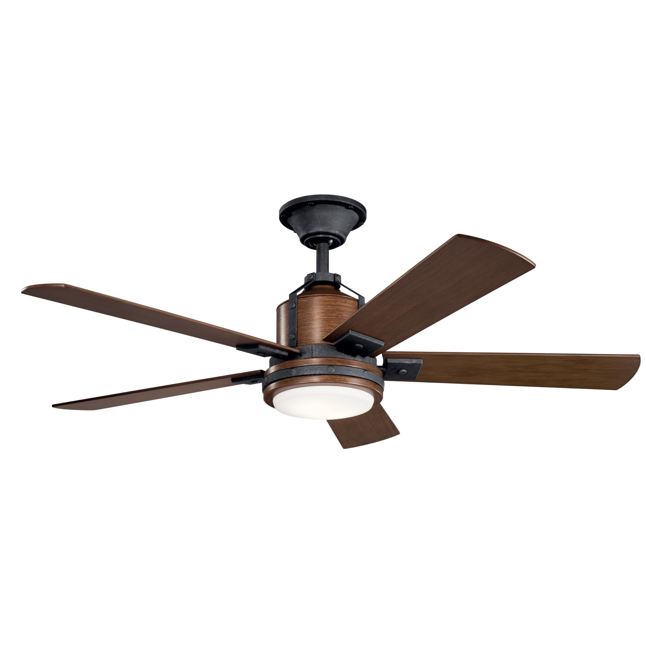 kichler-colerne-52-led-ceiling-fan-with-light-in-distressed-black-vintage-indust image 3