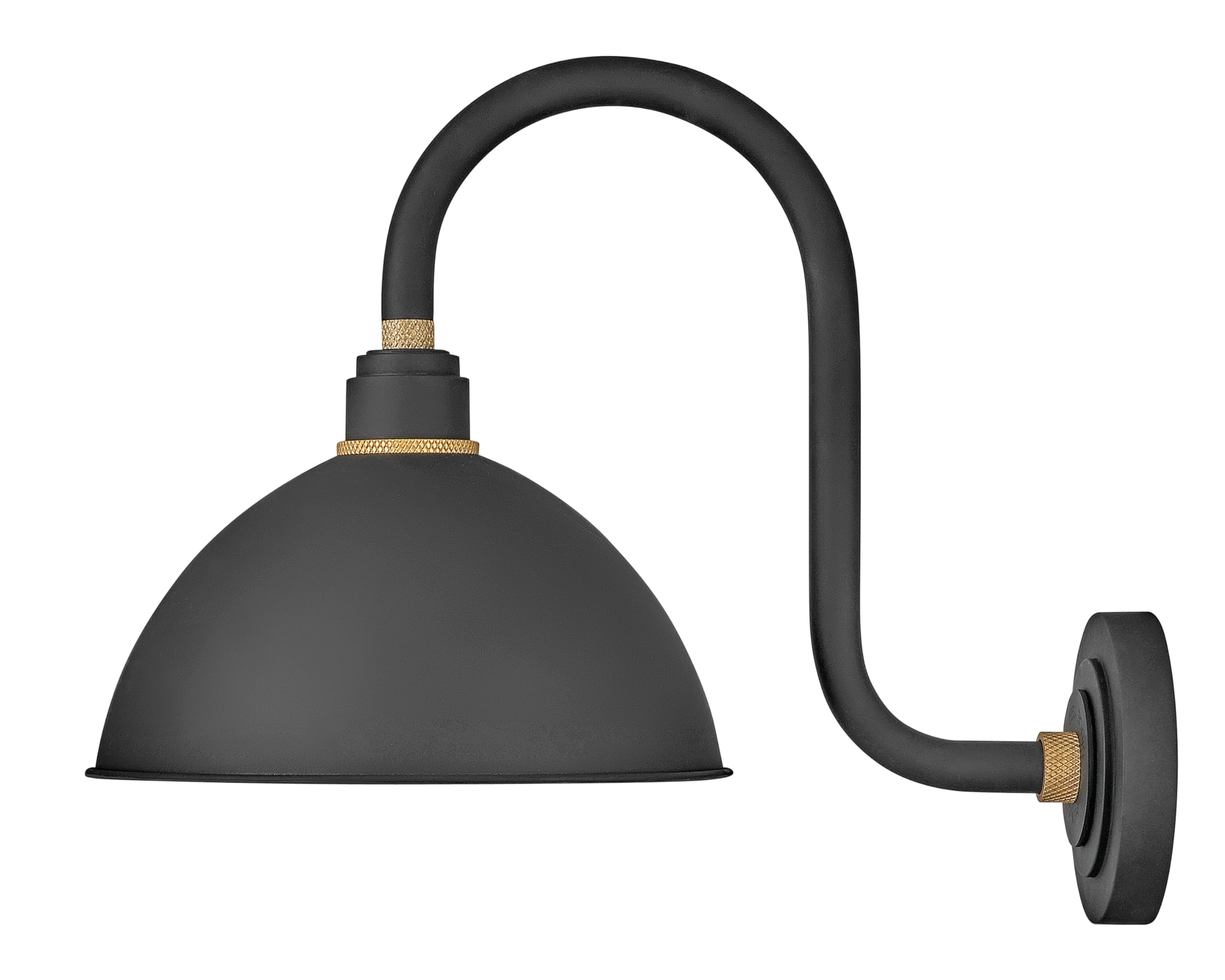 hinkley-foundry-dome-medium-tall-gooseneck-barn-light-aluminum-dark-sky-industri image 1