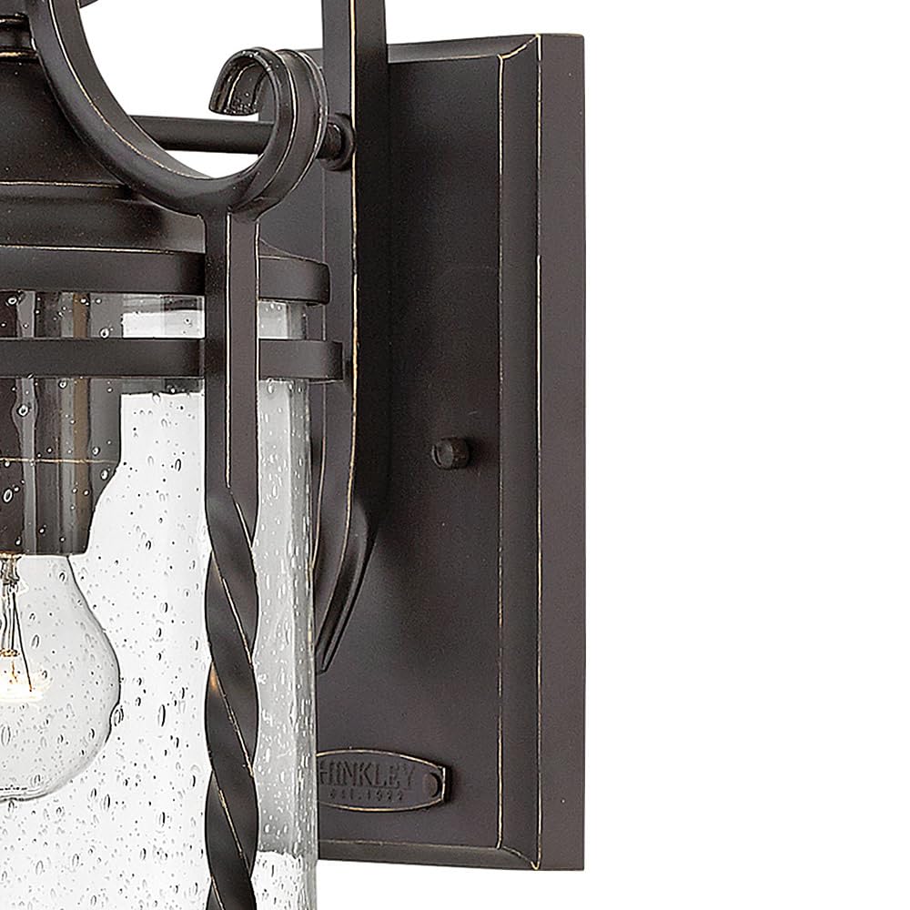 hinkley-casa-medium-outdoor-wall-lantern-wrought-iron-details-hand-forged-scroll image 5