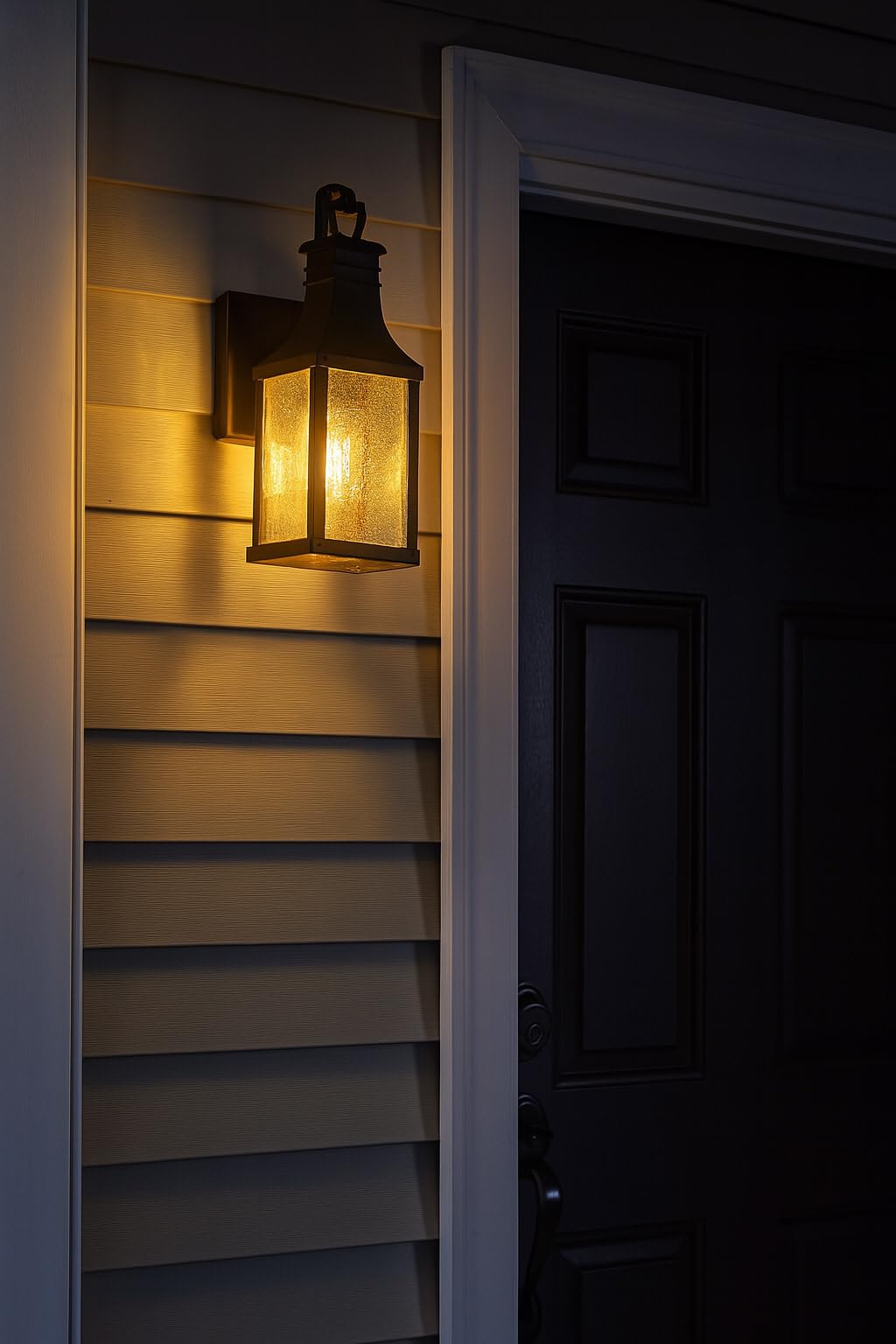 hinkley-beacon-hill-single-light-wall-mount-lantern-blackened-copper-aluminum-cl image 3