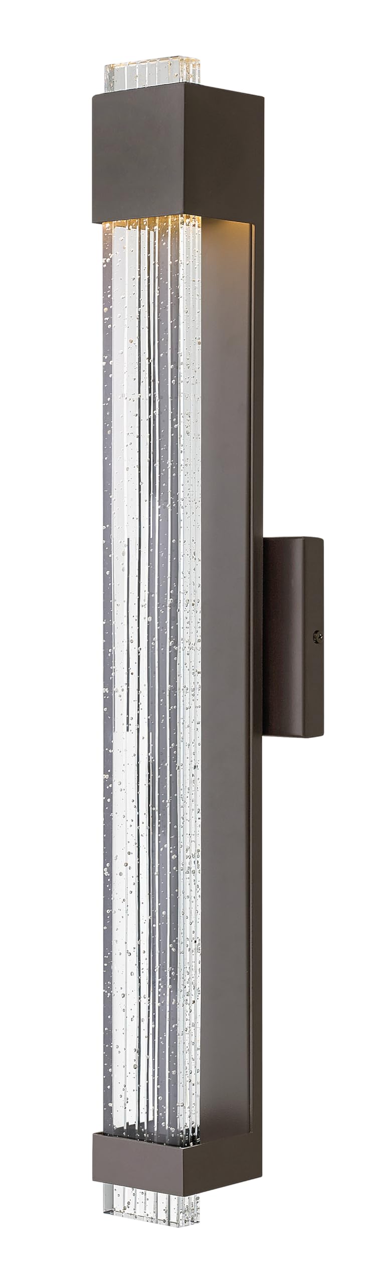hinkley-glacier-medium-outdoor-wall-mount-12w-integrated-led-bronze-contemporary image 5