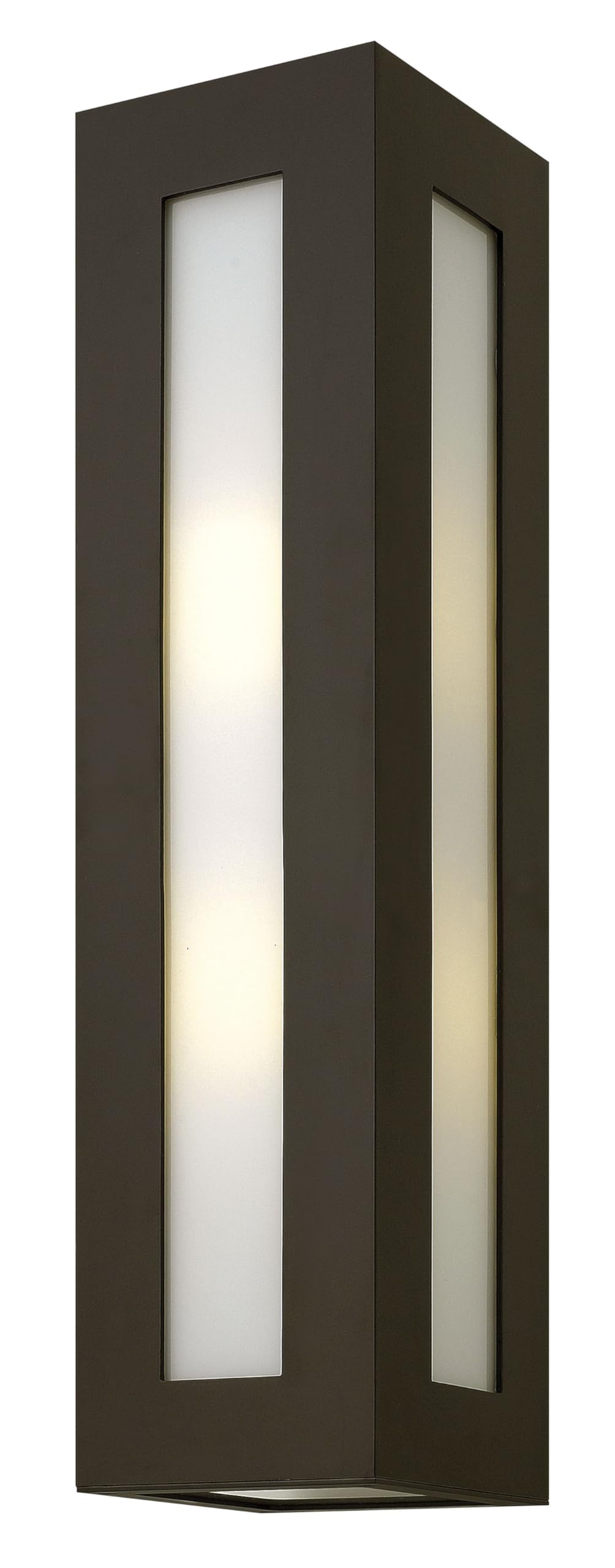 hinkley-dorian-contemporary-one-light-small-outdoor-wall-mount-bronze-finish image 6