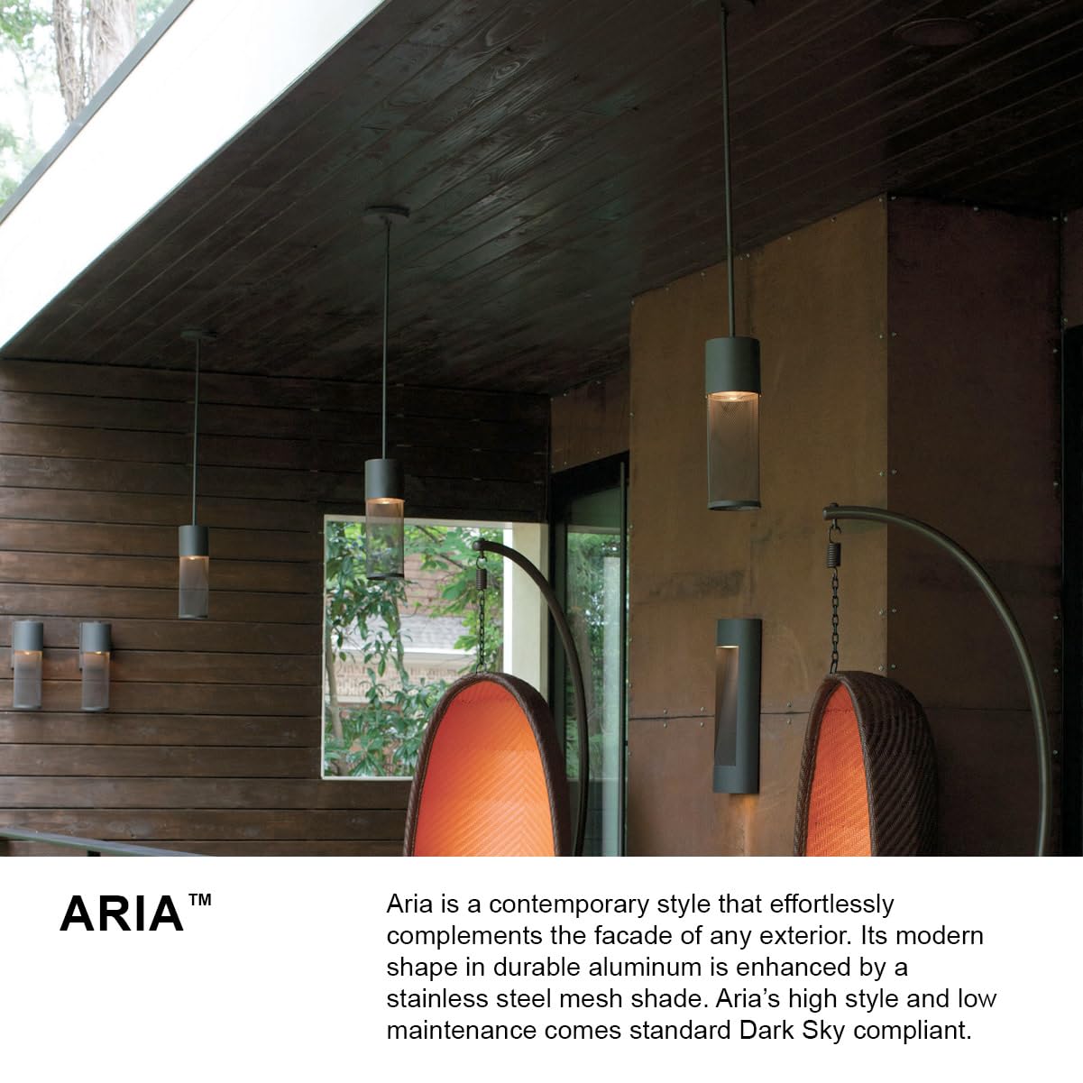 hinkley-aria-contemporary-modern-one-light-50w-gu10-outdoor-wall-mount-black image 6