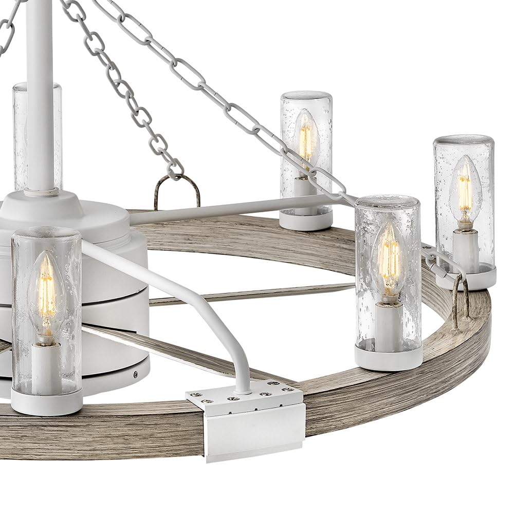 hinkley-sawyer-36-led-indoor-outdoor-smart-fandelier-matte-white-weathered-wood- image 6