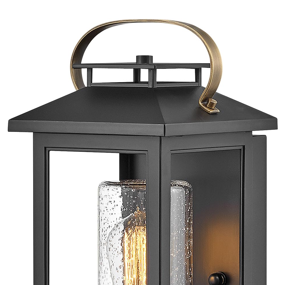 hinkley-atwater-medium-1-light-outdoor-wall-lantern-composite-black-finish-with- image 4