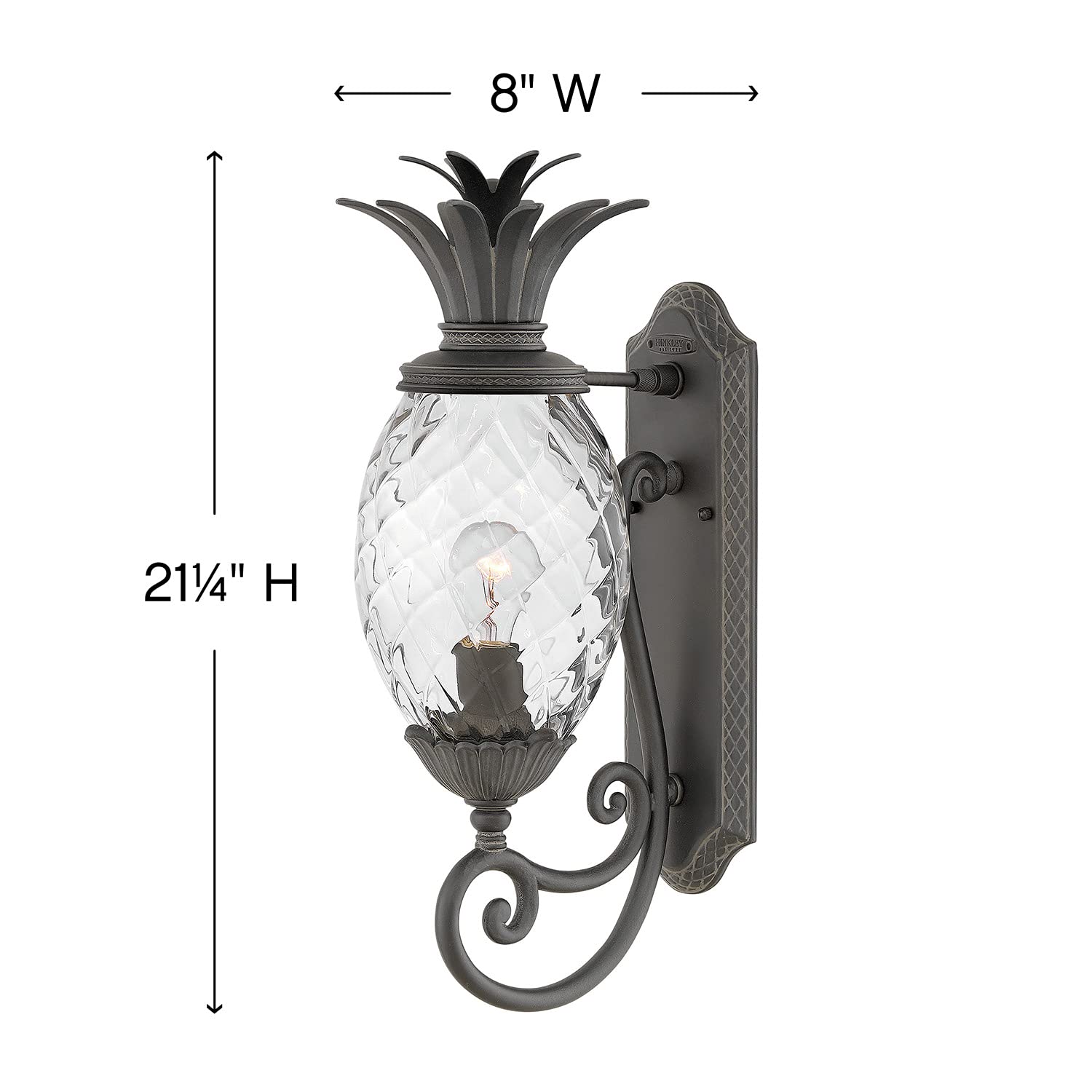 hinkley-plantation-large-outdoor-wall-lantern-museum-black-aluminum-pineapple-th image 3