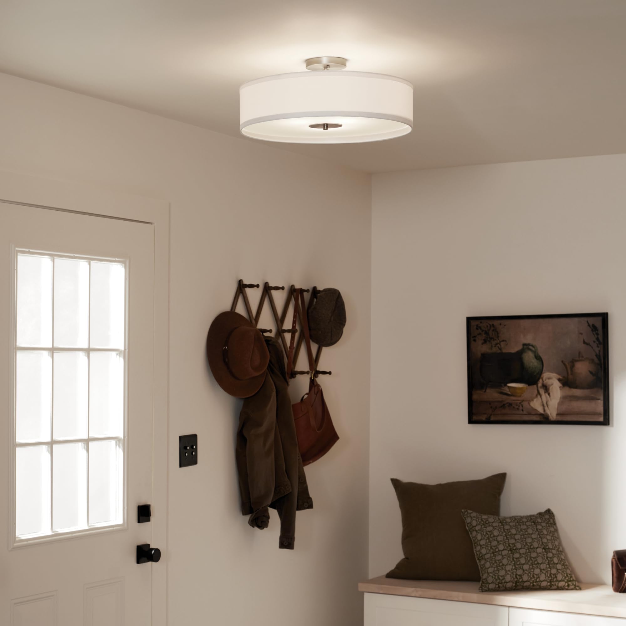 kichler-20-3-light-semi-flush-mount-light-in-brushed-nickel-with-white-microfibe image 7