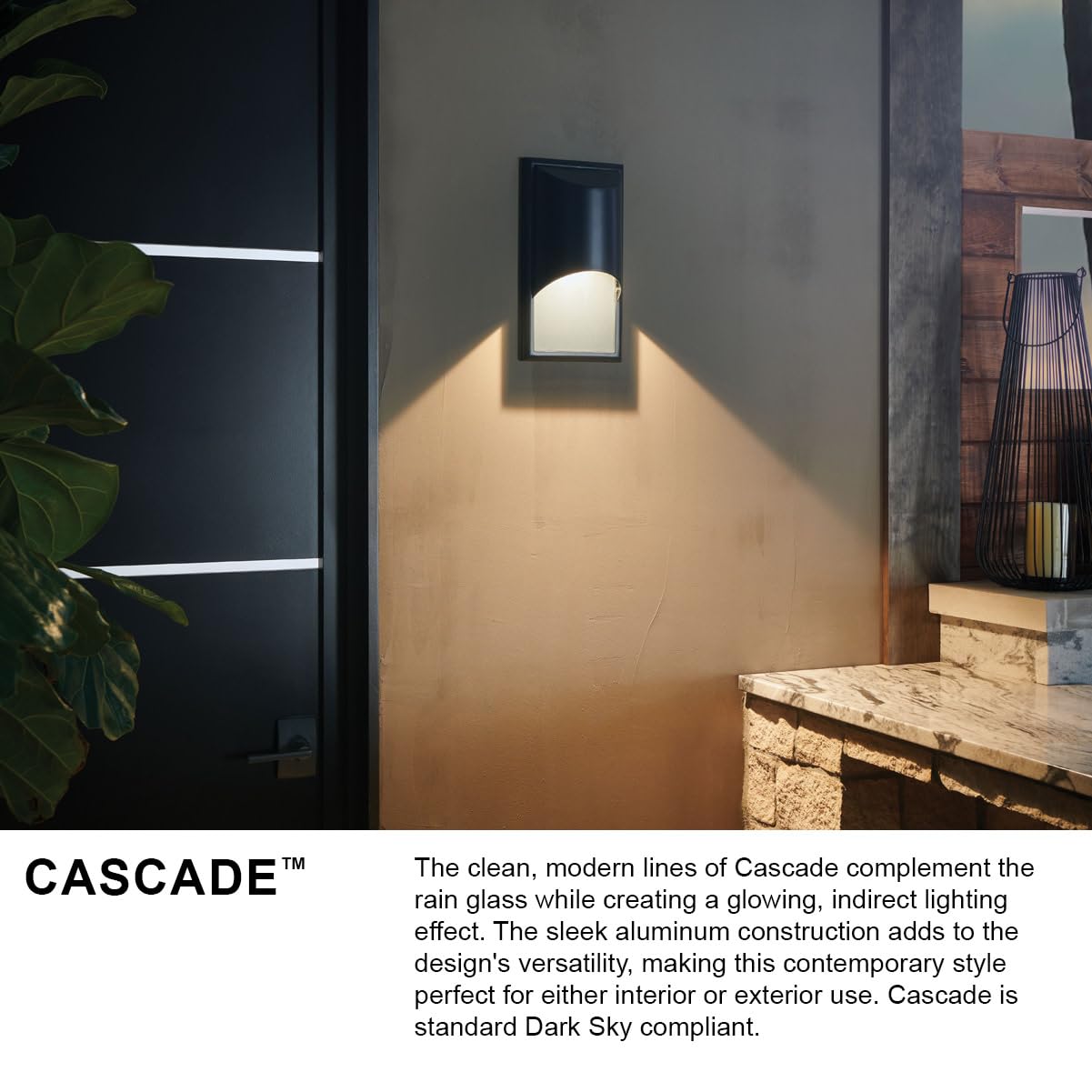 hinkley-1830bz-led-cascade-one-light-outdoor-wall-mount-bronze image 4