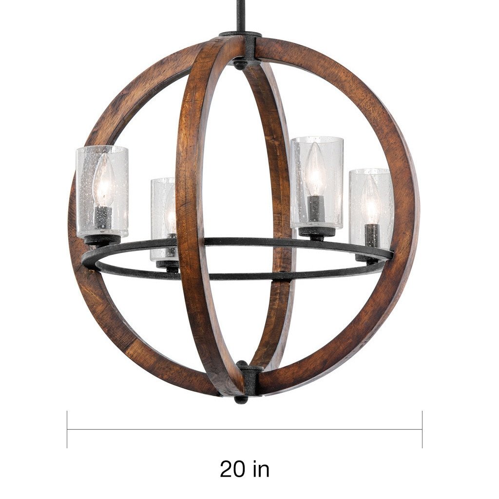 kichler-grand-bank-4-light-chandelier-auburn-stained-wood-and-distressed-black-m image 4