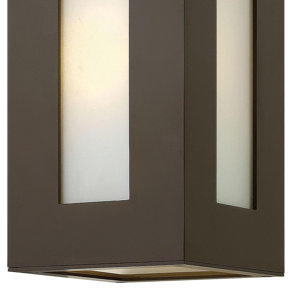 hinkley-dorian-contemporary-one-light-small-outdoor-wall-mount-bronze-finish image 4