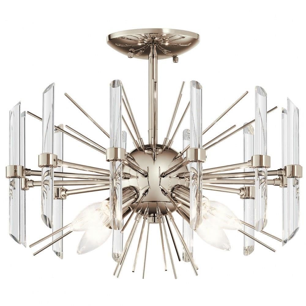 kichler-eris-44275pn-6-light-chandelier-polished-nickel-with-optical-crystal image 7