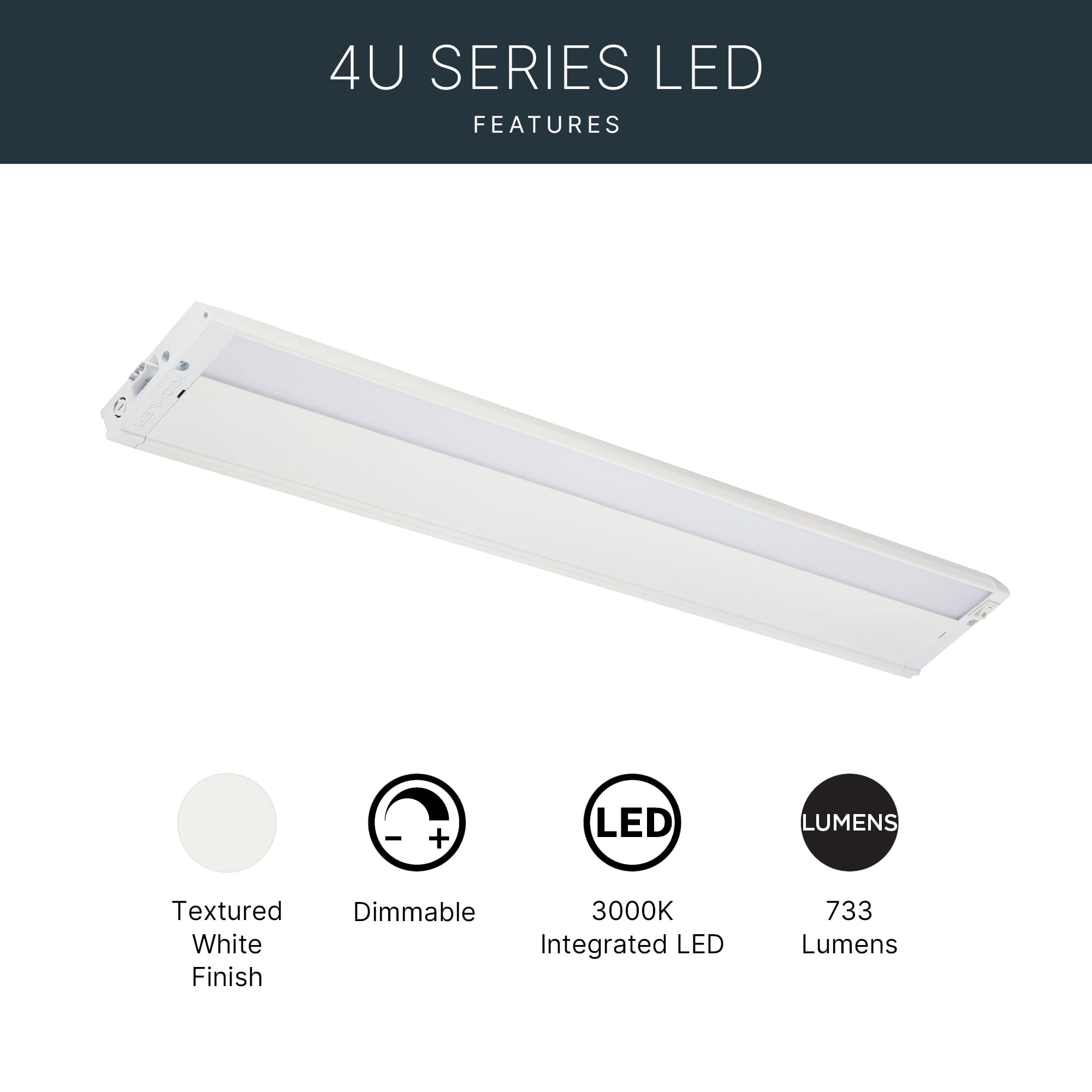 kichler-4u-series-30-led-under-cabinet-light-white-3000k-hardwired-linkable-task image 3