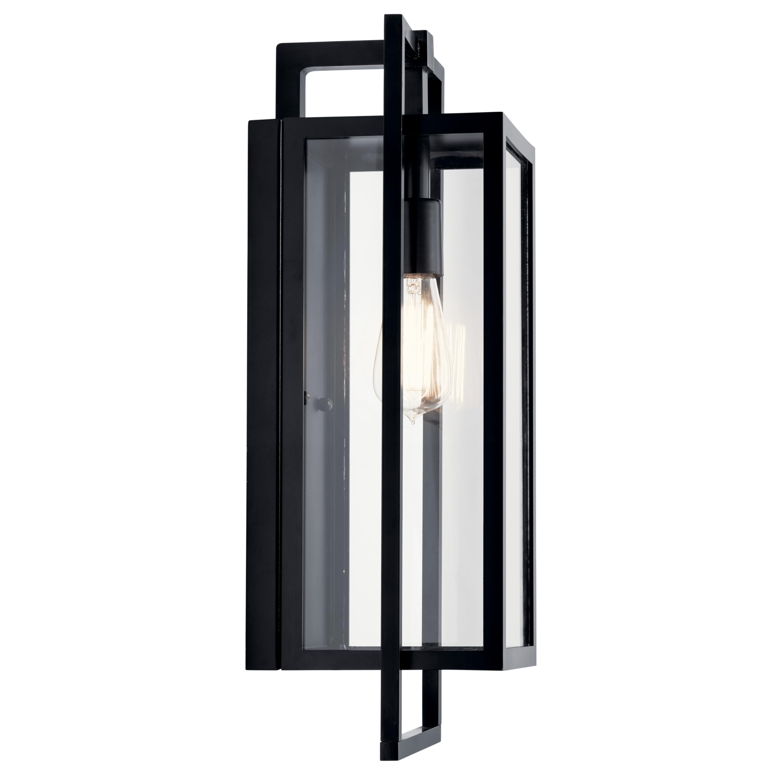 kichler-goson-20-outdoor-wall-light-in-black-1-light-modern-exterior-wall-lanter image 4