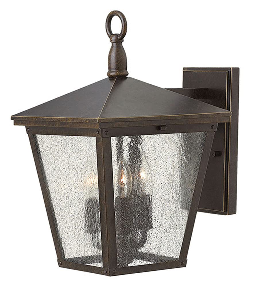hinkley-trellis-one-light-wall-mount-outdoor-lantern-regency-bronze-traditional- image 1