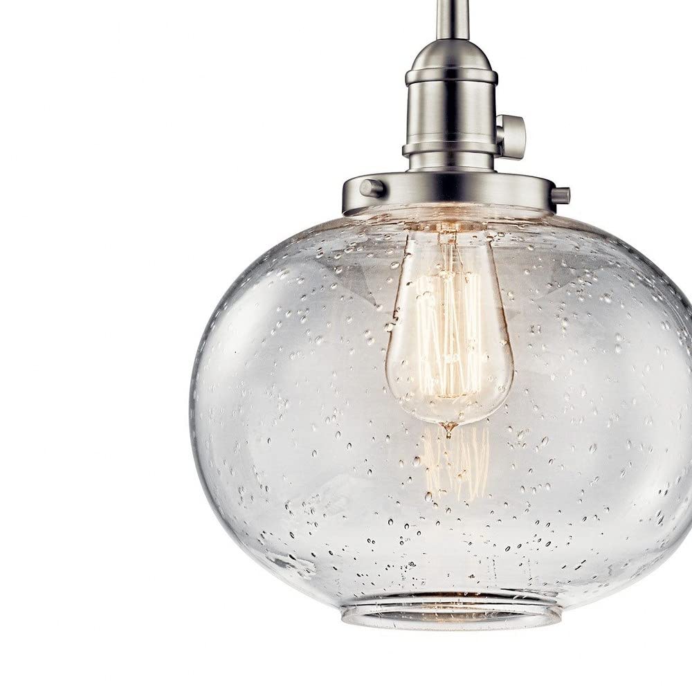 kichler-avery-9-75-1-light-mini-pendant-with-clear-seeded-glass-brushed-nickel image 7