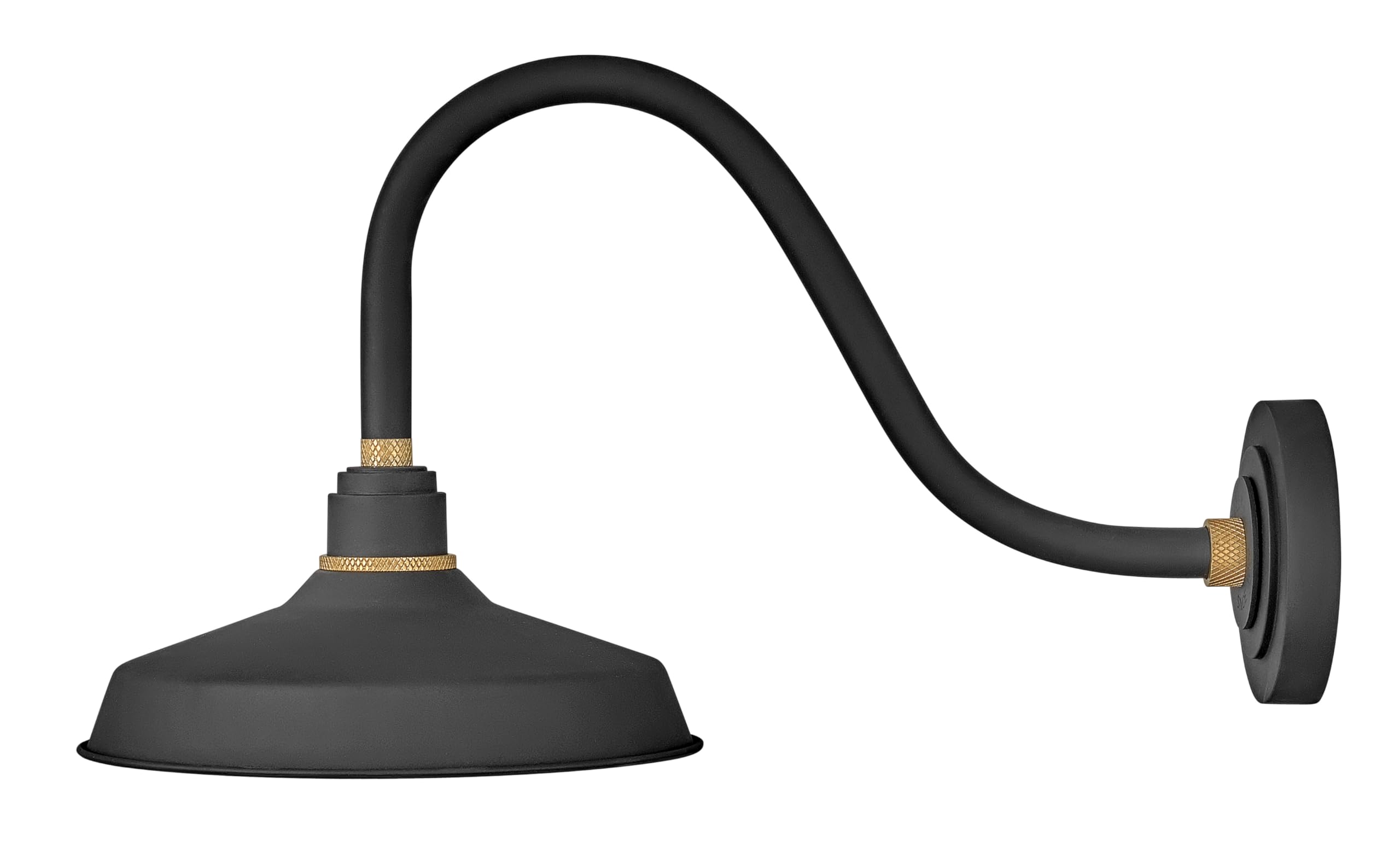 hinkley-foundry-classic-medium-gooseneck-barn-light-aluminum-dark-sky-compliant- image 1