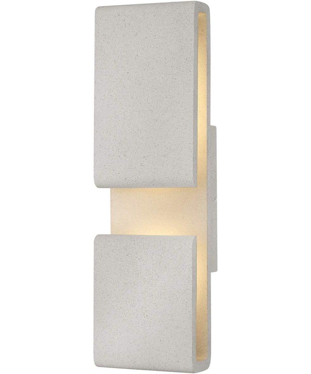 hinkley-contour-collection-22-20w-integrated-led-outdoor-large-wall-lantern-ceme image 2