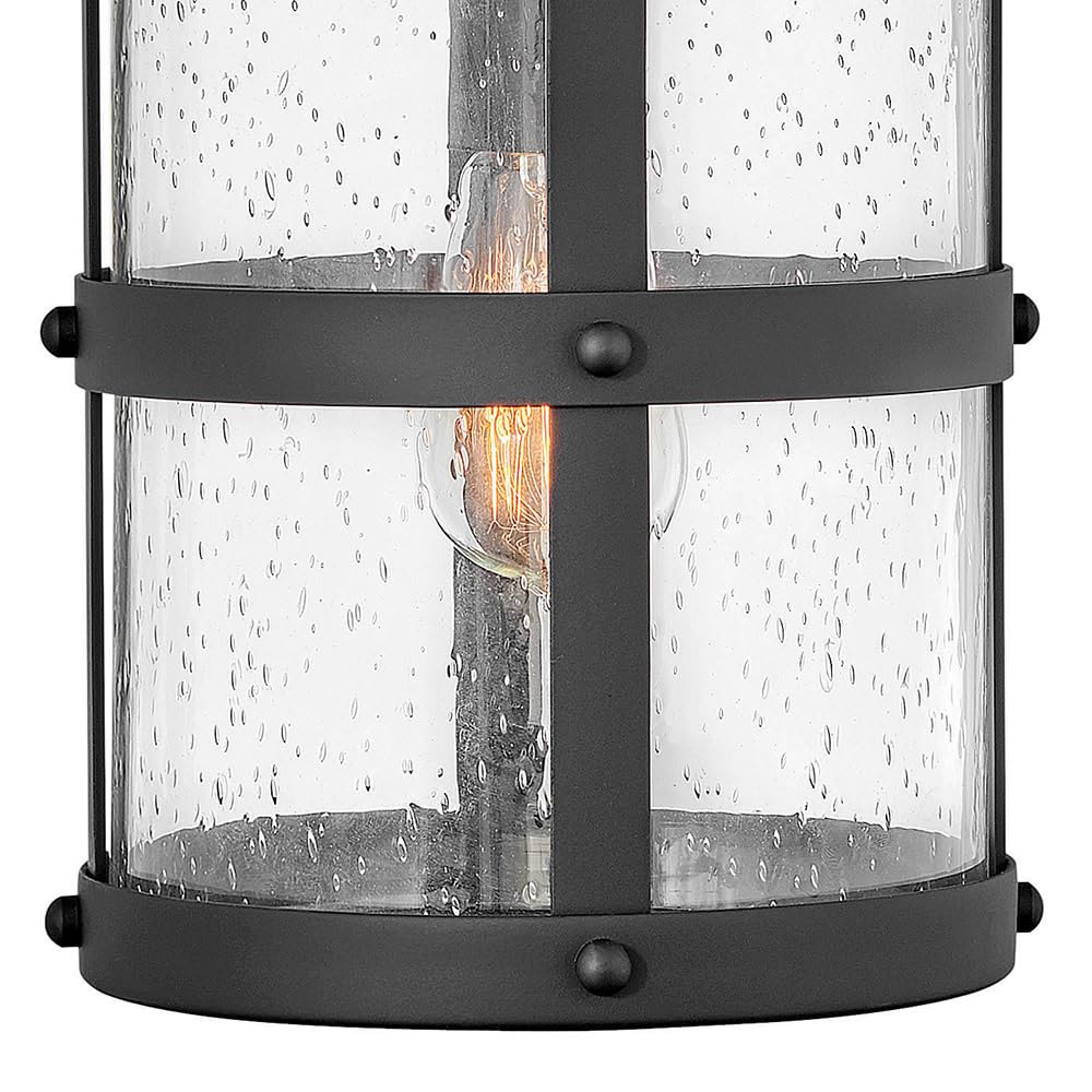 hinkley-lakehouse-one-light-medium-led-outdoor-wall-mount-lantern-black image 8