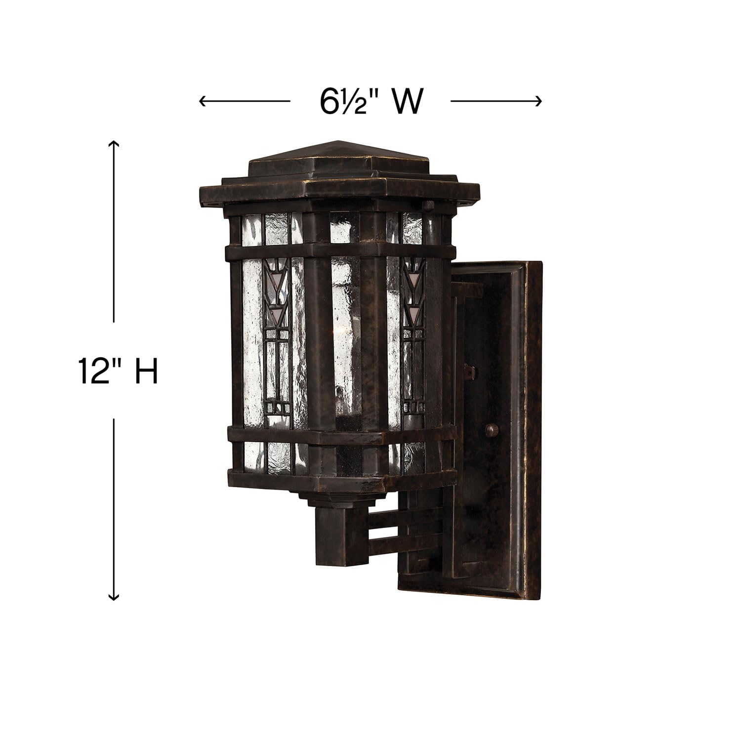 hinkley-tahoe-transitional-one-light-small-outdoor-wall-mount-regency-bronze image 2