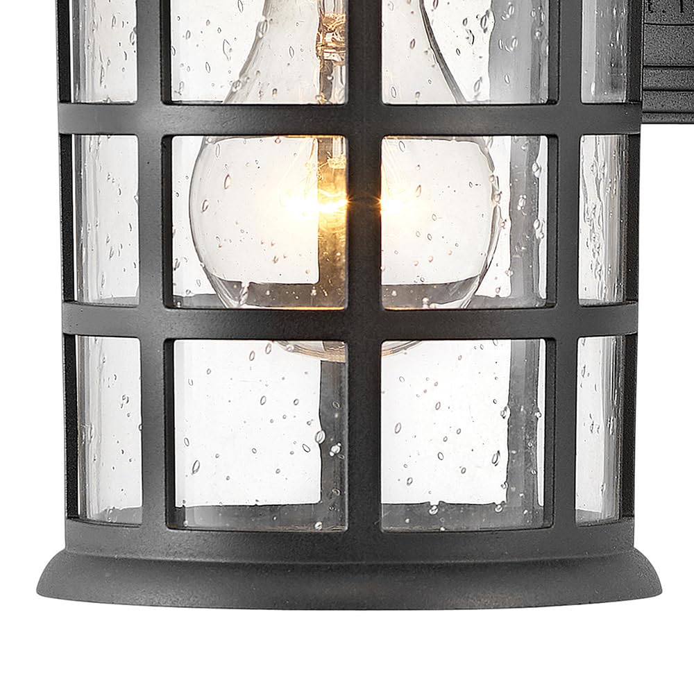 hinkley-freeport-small-wall-mount-outdoor-lantern-textured-black-finish-composit image 3