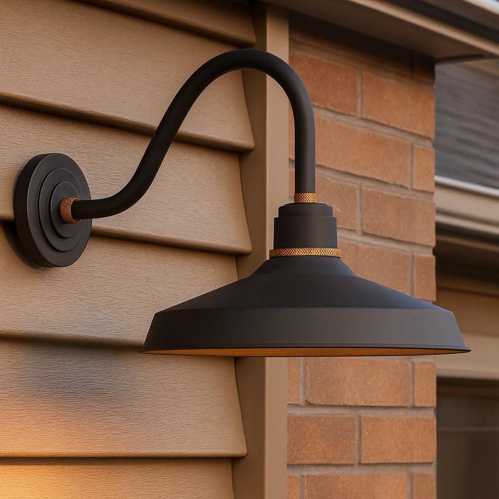hinkley-foundry-classic-medium-gooseneck-barn-light-aluminum-dark-sky-industrial image 3